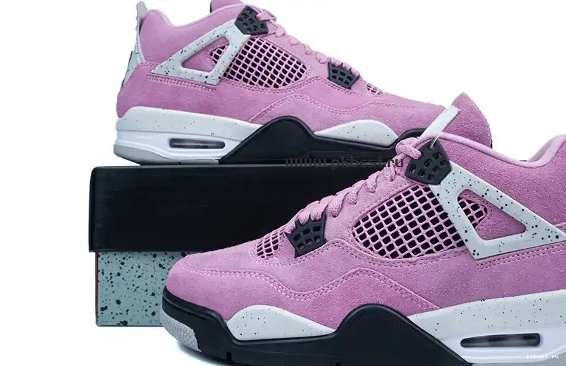 Jordan TO 4 READY PK RETAIL SHIP “Orchid” Air MATERIALS Jordan GOD 0504